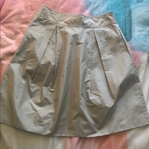 Martin+OSA sz 2 silk skirt with side pockets